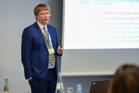 И.о. директора Колледжа А.А. Петров выступил с докладом на научном семинаре DAAD в Бонне
